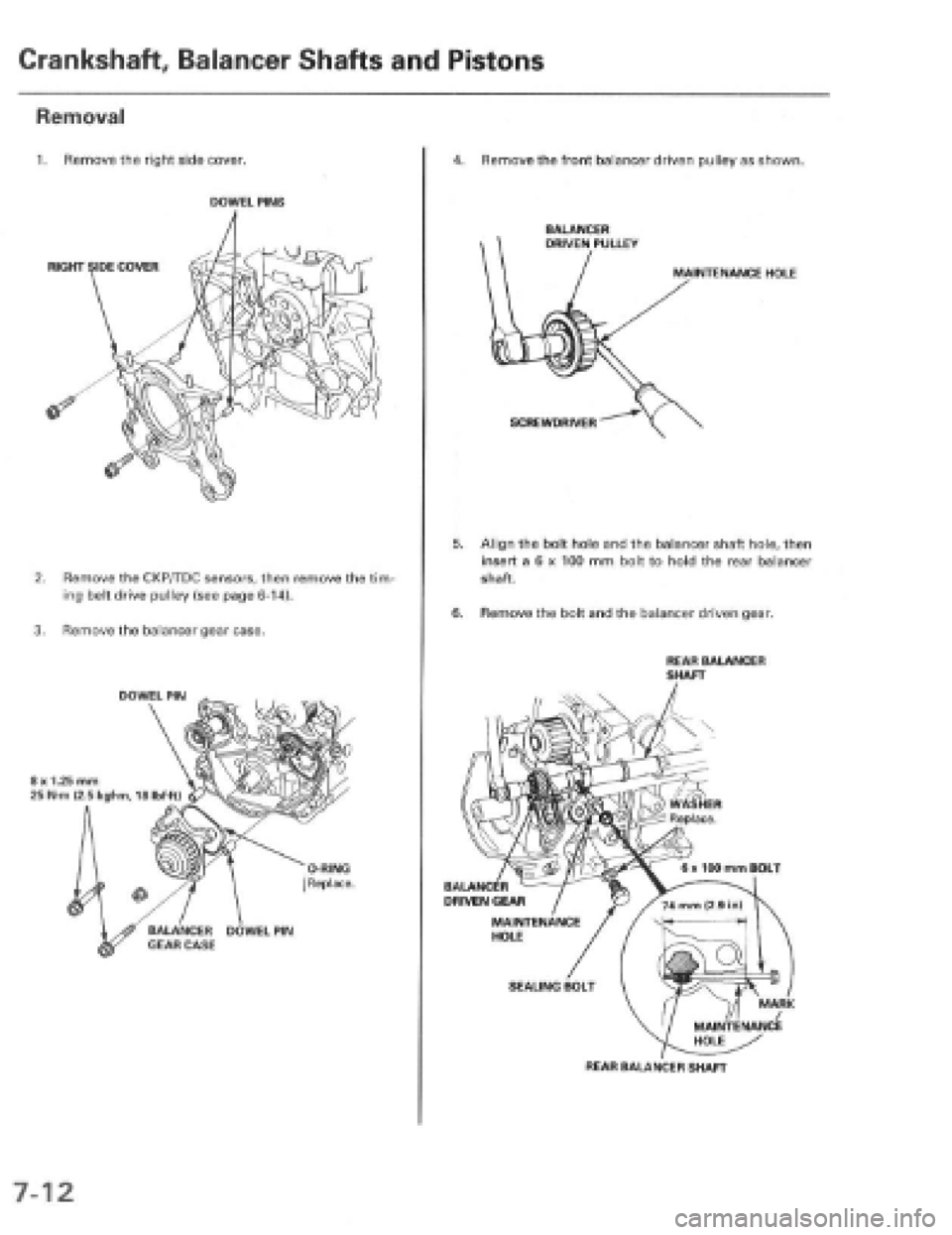 HONDA PRELUDE 1997  Service Repair Manual 