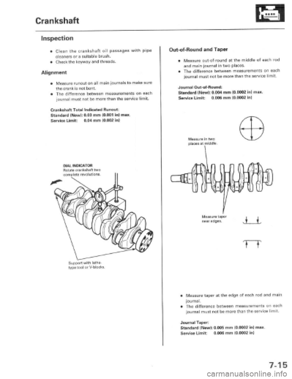 HONDA PRELUDE 1997  Service Repair Manual 