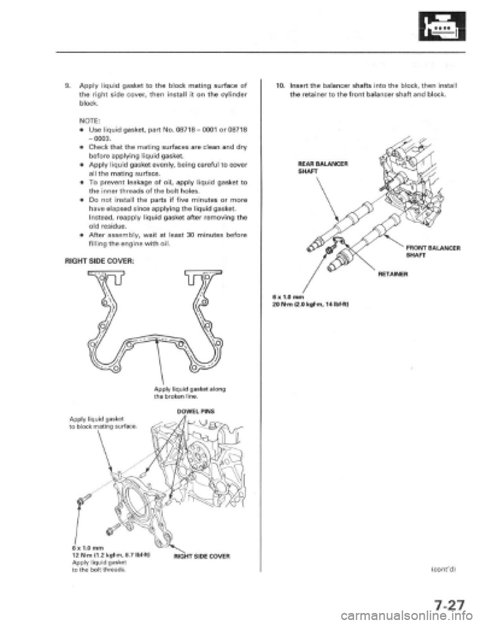 HONDA PRELUDE 1997  Service Repair Manual 