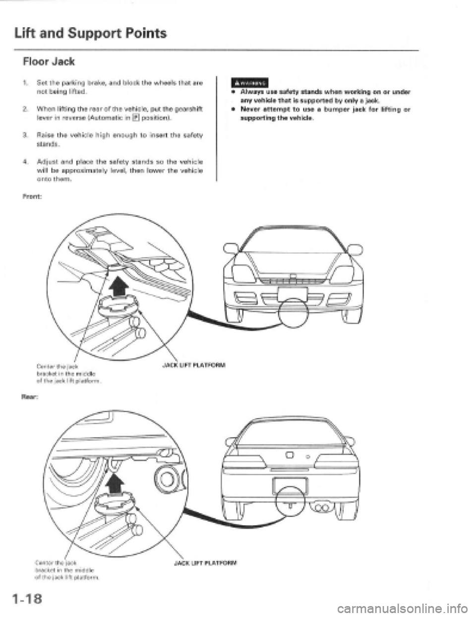 HONDA PRELUDE 1997  Service Repair Manual 