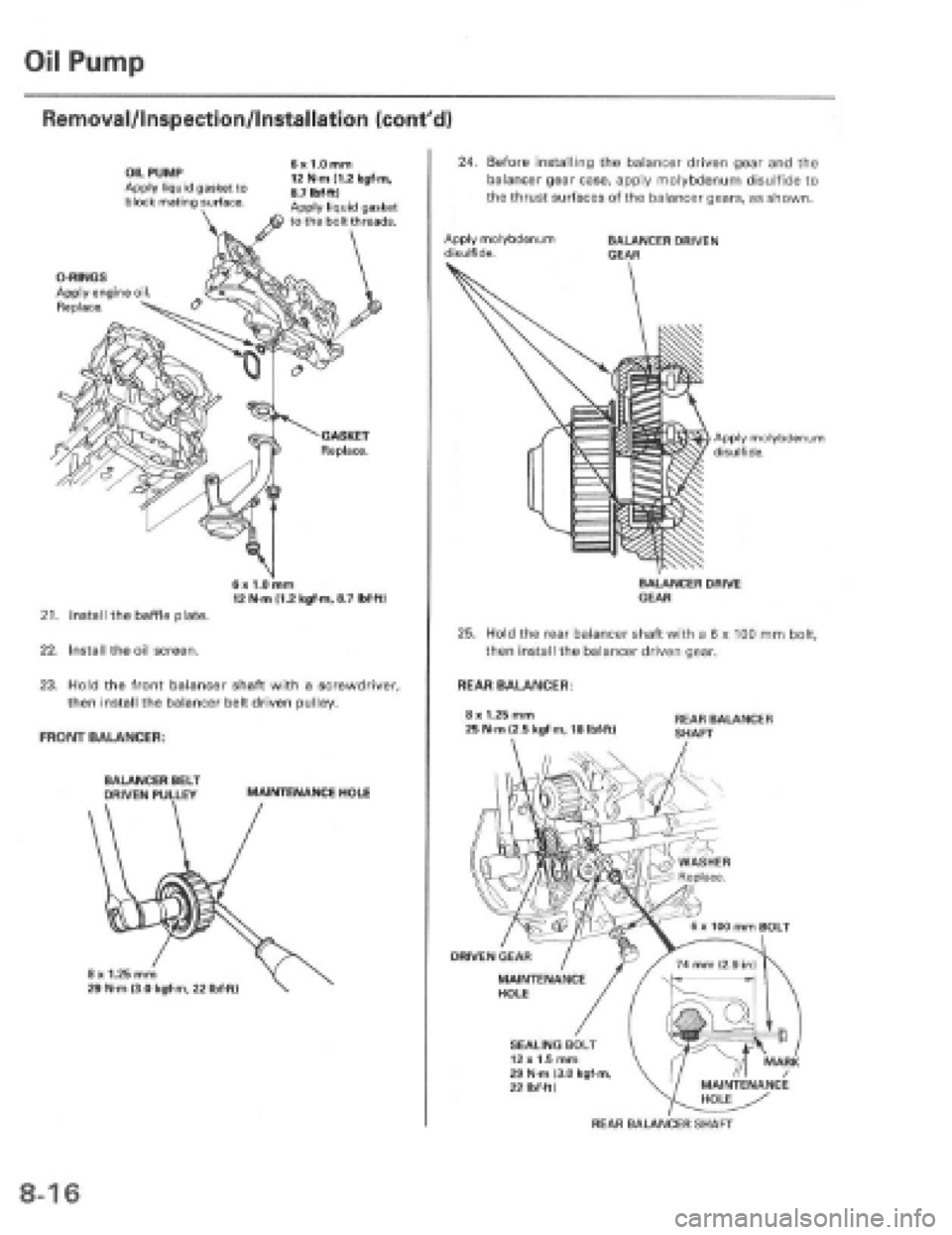 HONDA PRELUDE 1997  Service Repair Manual 