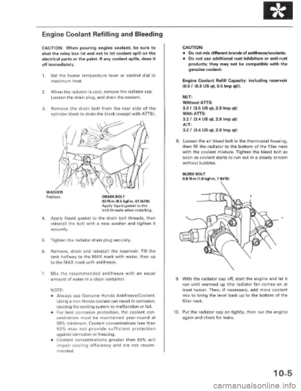 HONDA PRELUDE 1997  Service Repair Manual 