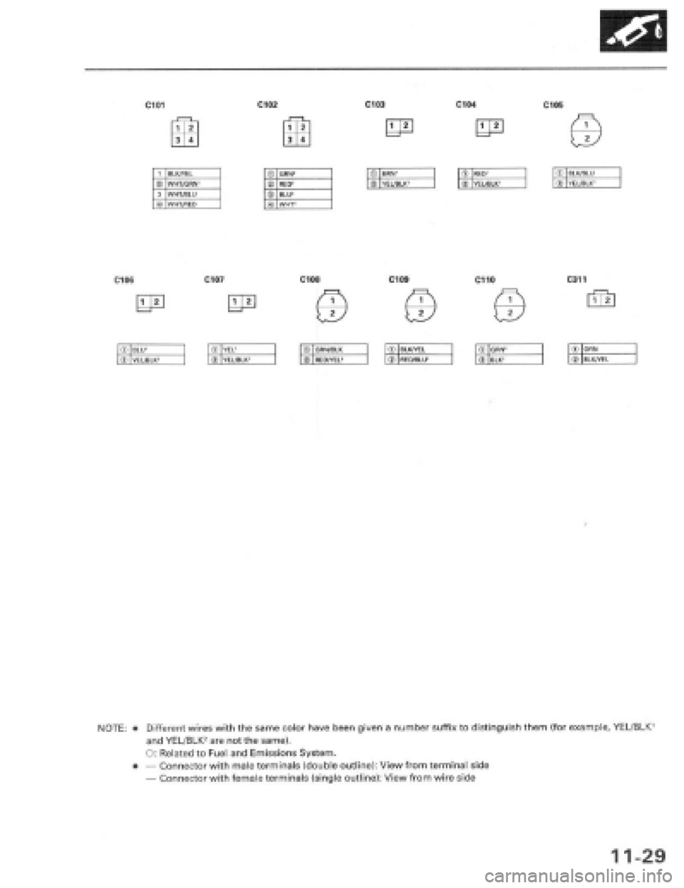 HONDA PRELUDE 1997  Service Repair Manual 