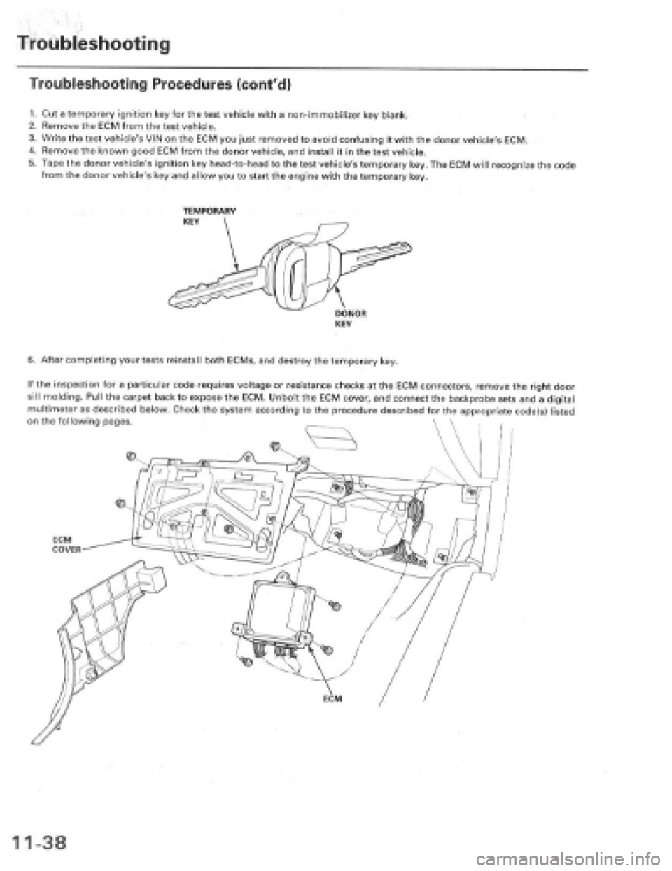 HONDA PRELUDE 1997  Service Repair Manual 