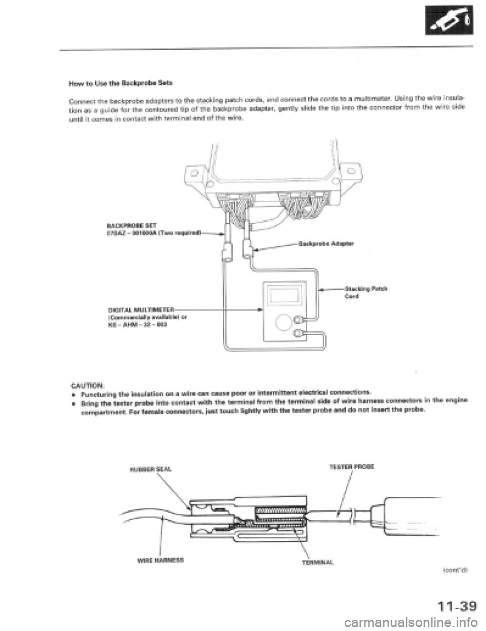 HONDA PRELUDE 1997  Service Repair Manual 