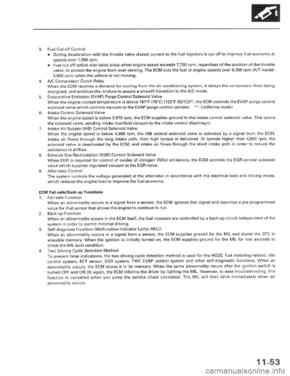 HONDA PRELUDE 1997  Service Repair Manual 