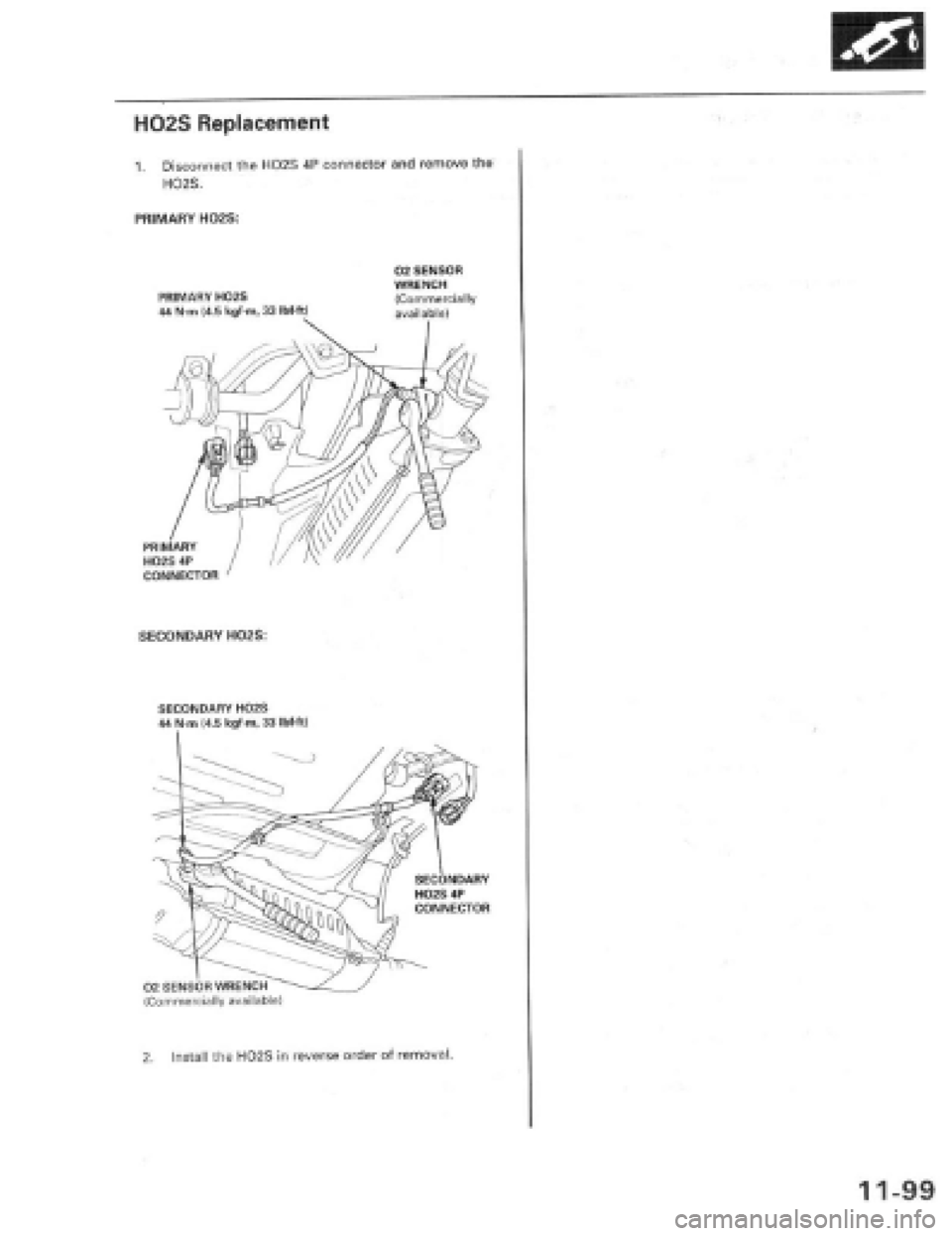 HONDA PRELUDE 1997  Service Repair Manual 