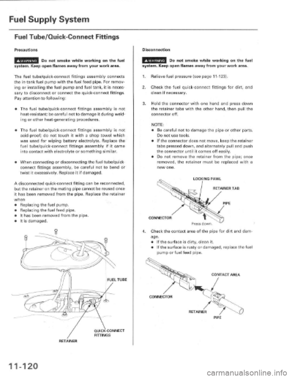 HONDA PRELUDE 1997  Service Repair Manual 