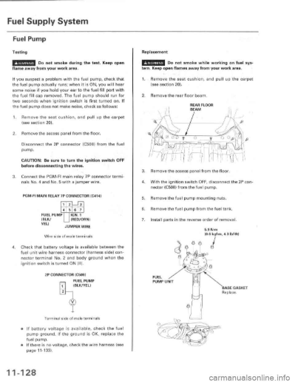 HONDA PRELUDE 1997  Service Repair Manual 