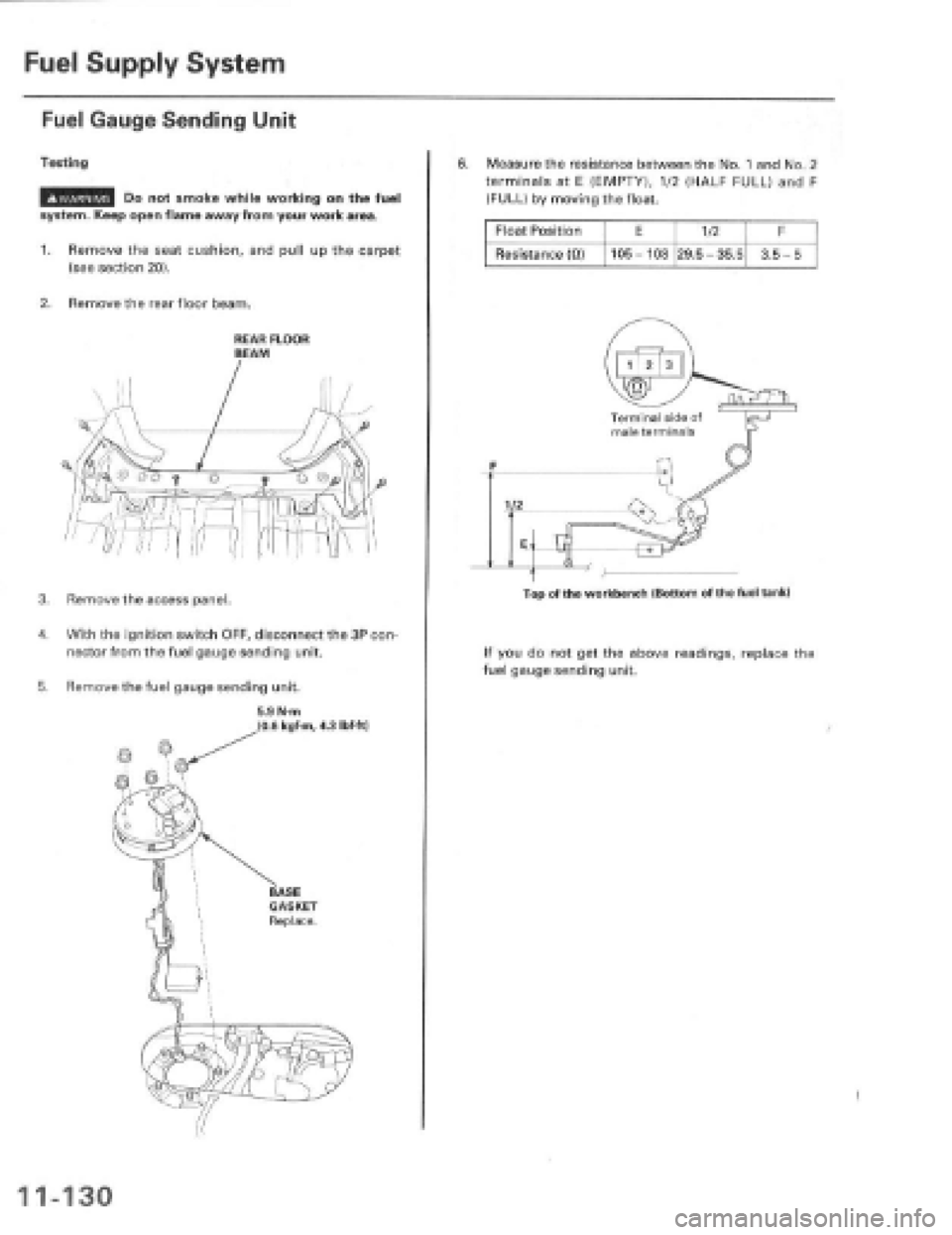 HONDA PRELUDE 1997  Service Repair Manual 