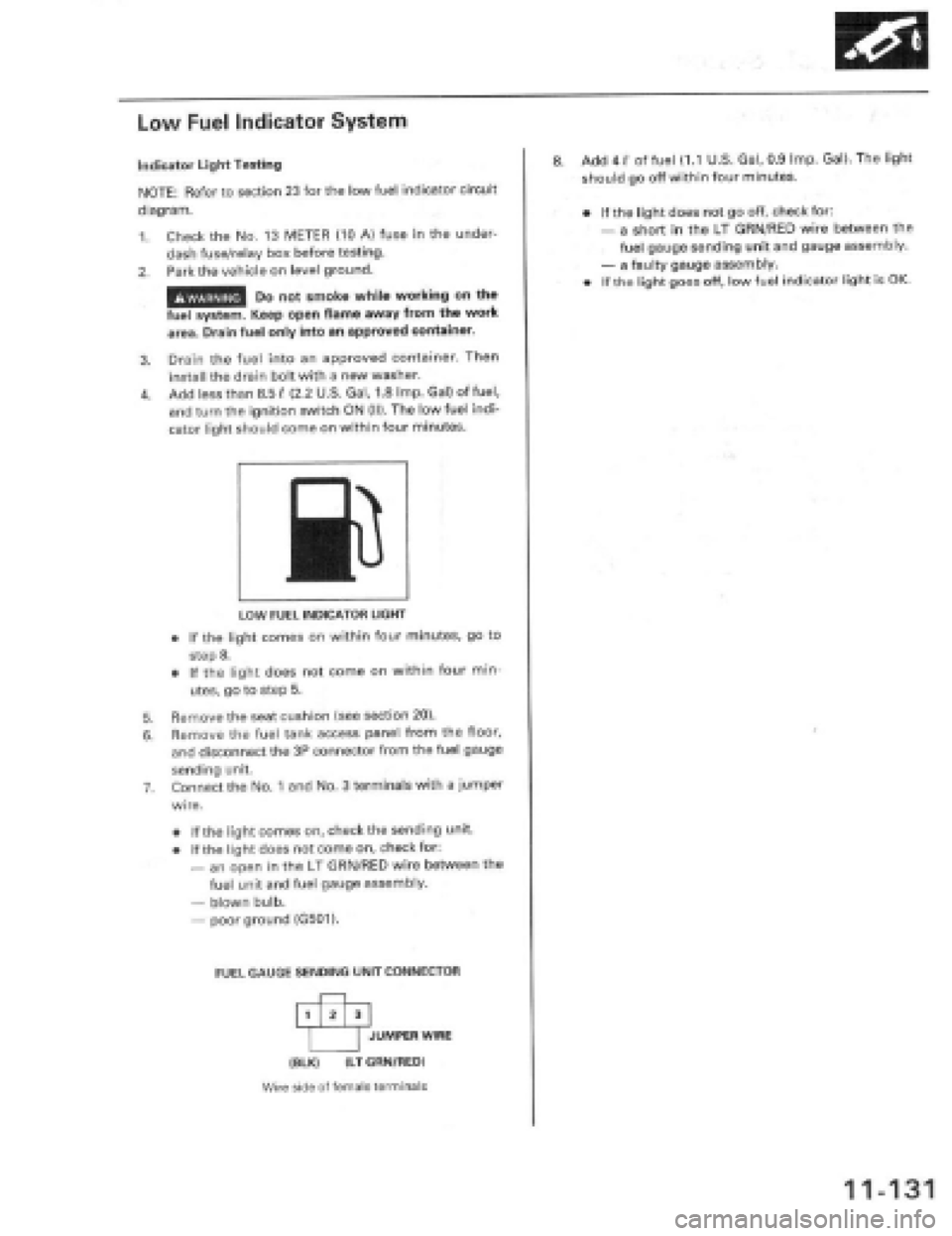 HONDA PRELUDE 1997  Service Repair Manual 