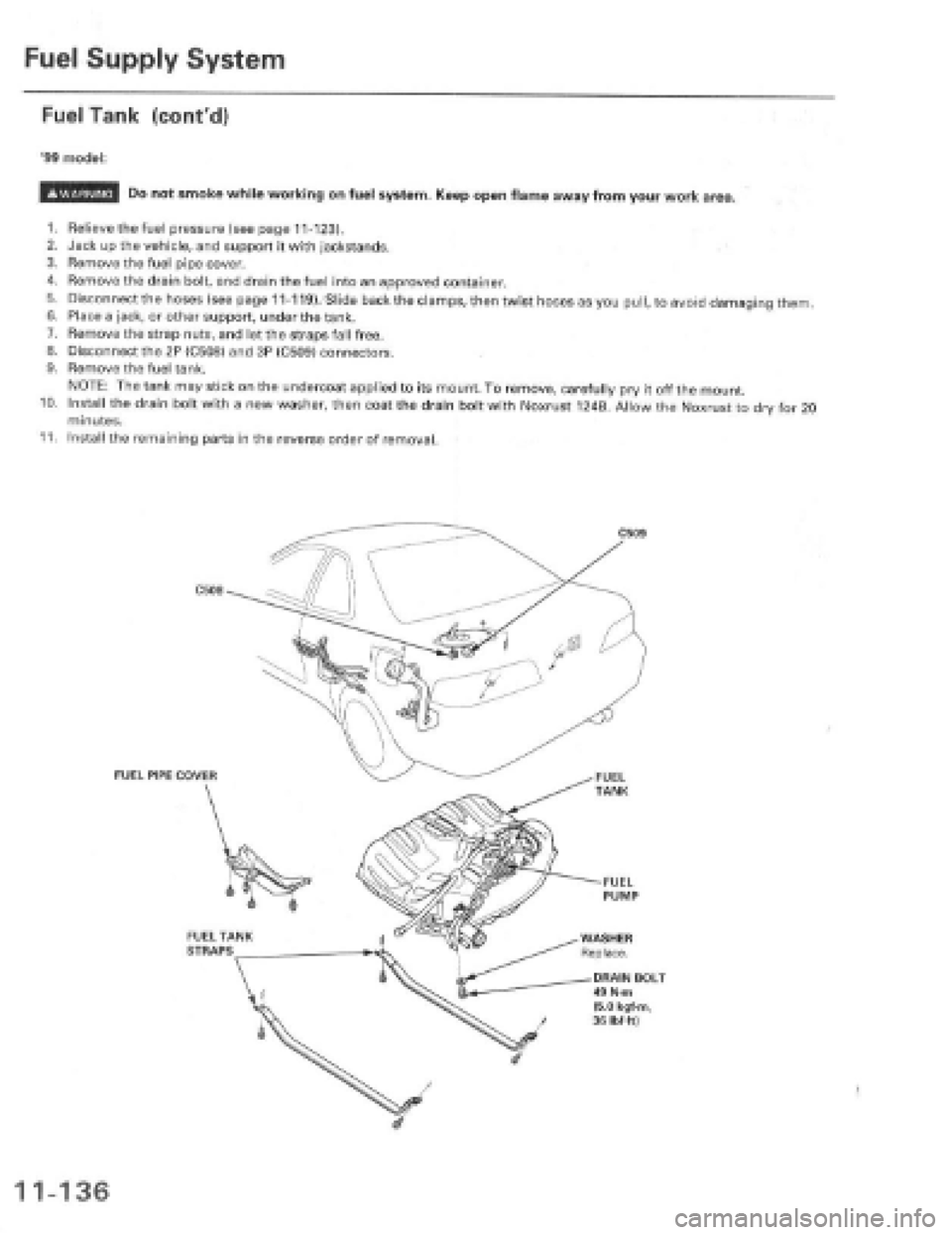 HONDA PRELUDE 1997  Service Repair Manual 