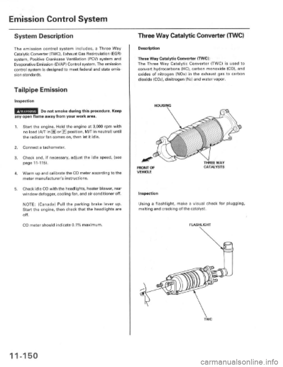 HONDA PRELUDE 1997  Service Repair Manual 