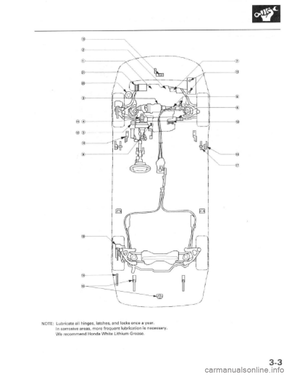 HONDA PRELUDE 1997  Service Repair Manual 