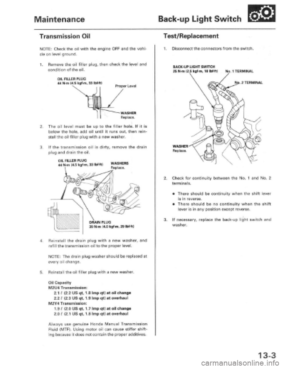 HONDA PRELUDE 1997  Service Repair Manual 