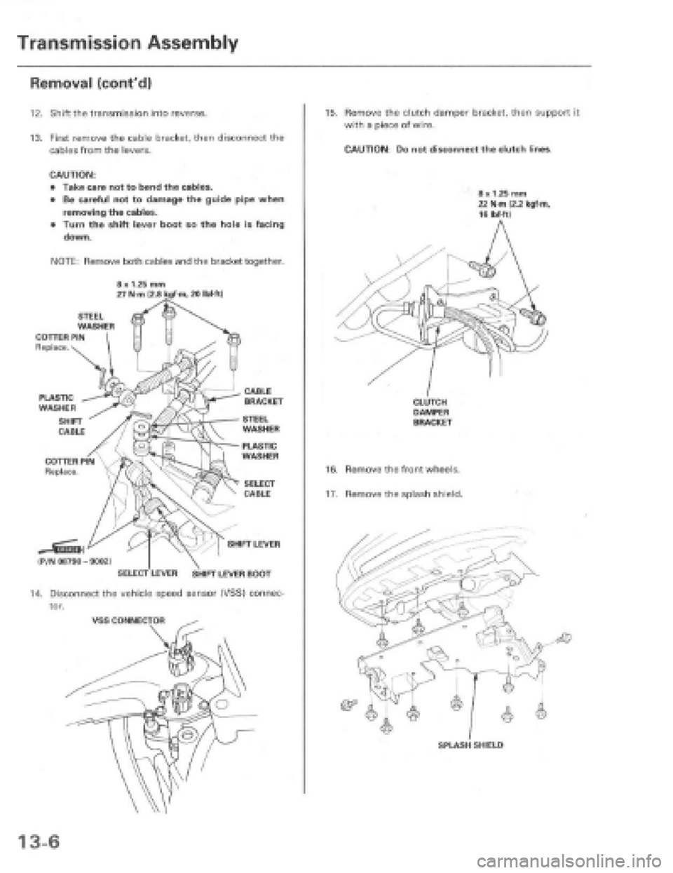 HONDA PRELUDE 1997  Service Repair Manual 