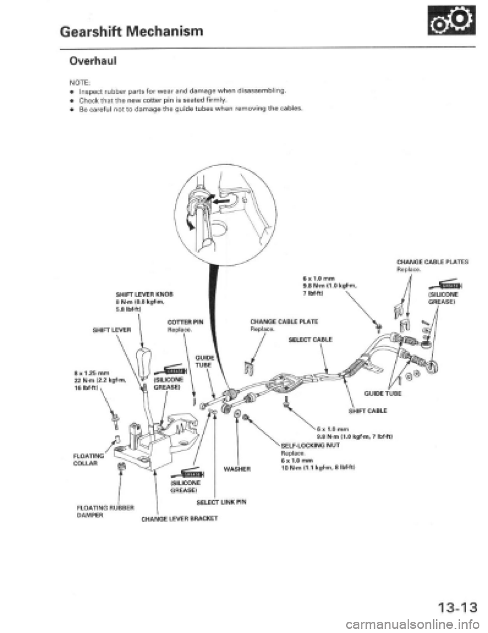 HONDA PRELUDE 1997  Service Repair Manual 
