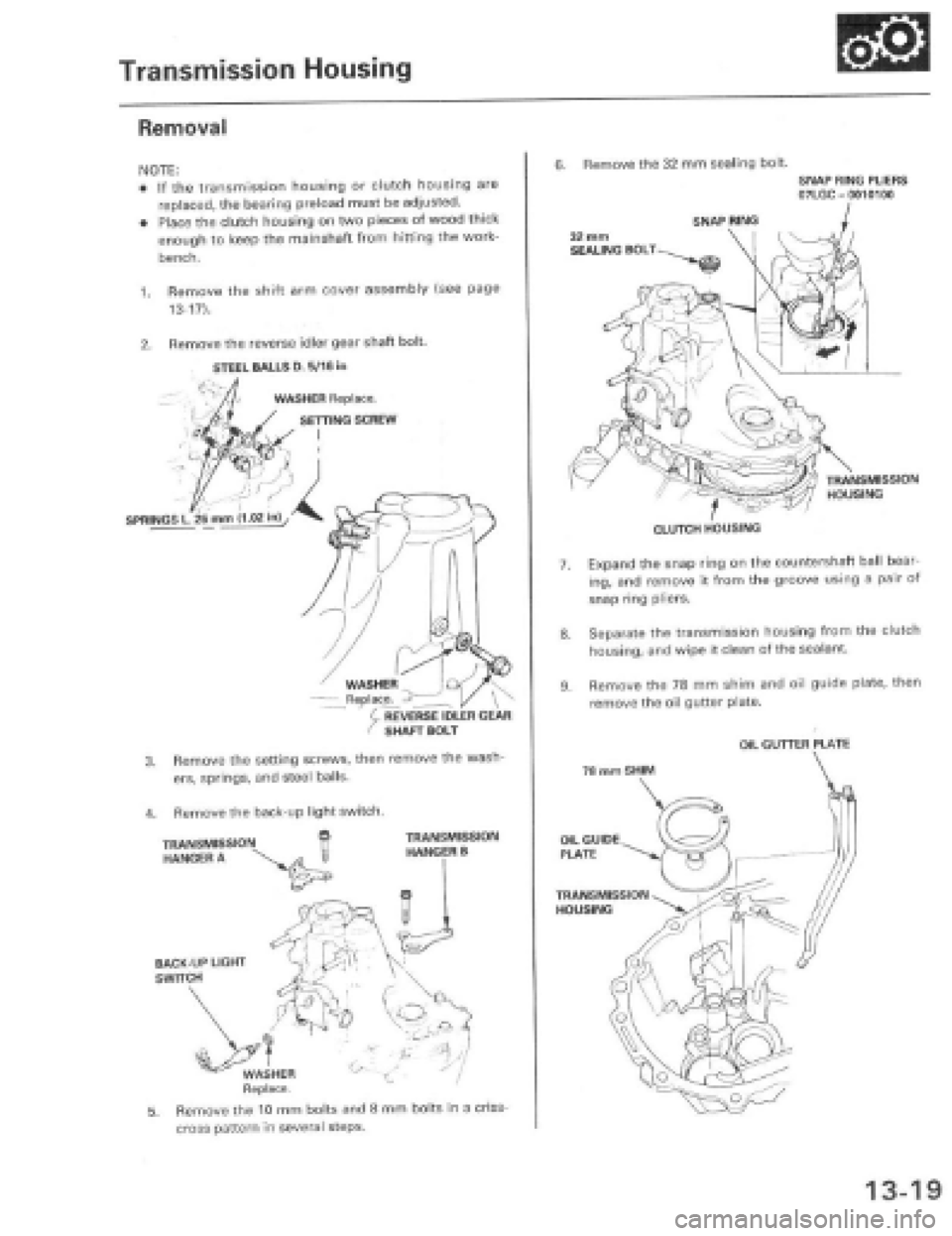 HONDA PRELUDE 1997  Service Repair Manual 
