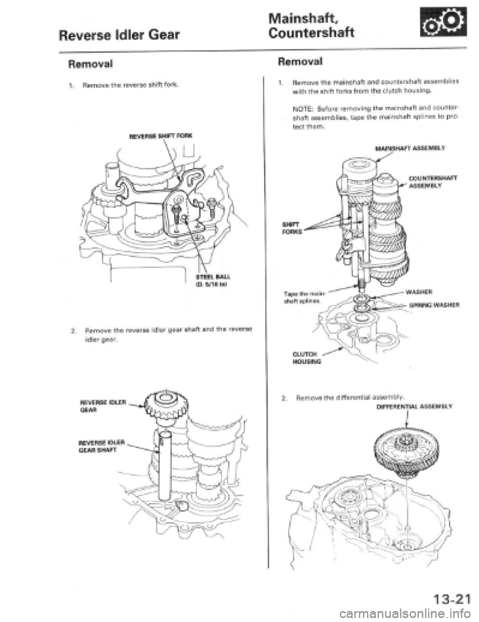 HONDA PRELUDE 1997  Service Repair Manual 