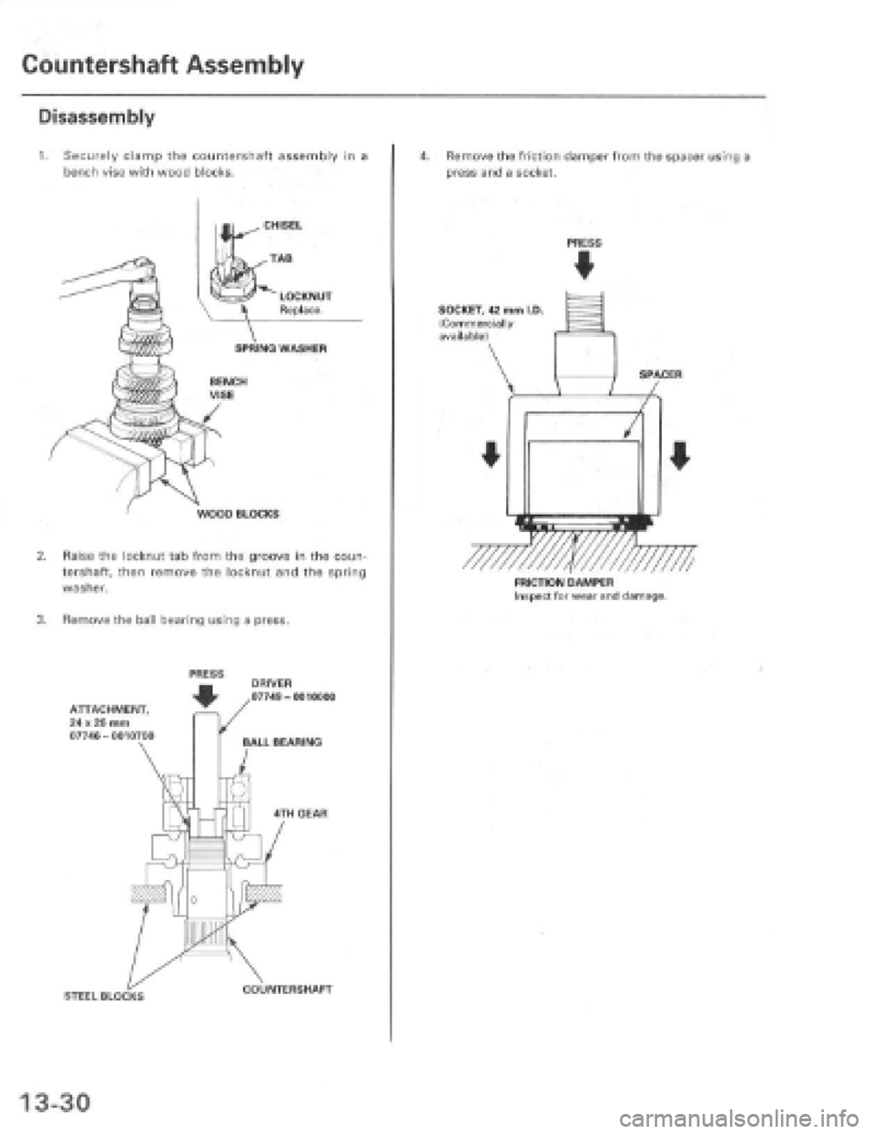 HONDA PRELUDE 1997  Service Repair Manual 