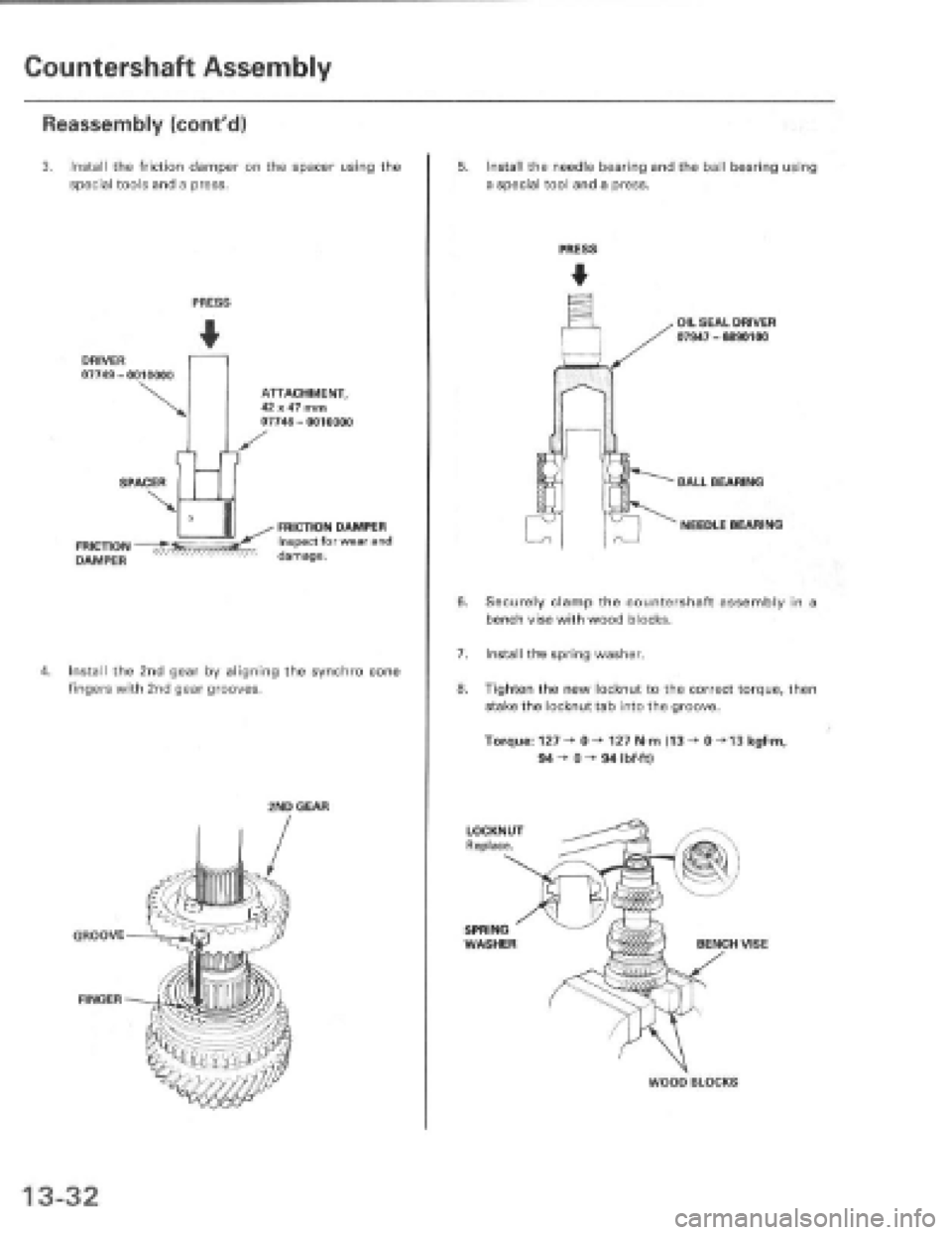 HONDA PRELUDE 1997  Service Repair Manual 