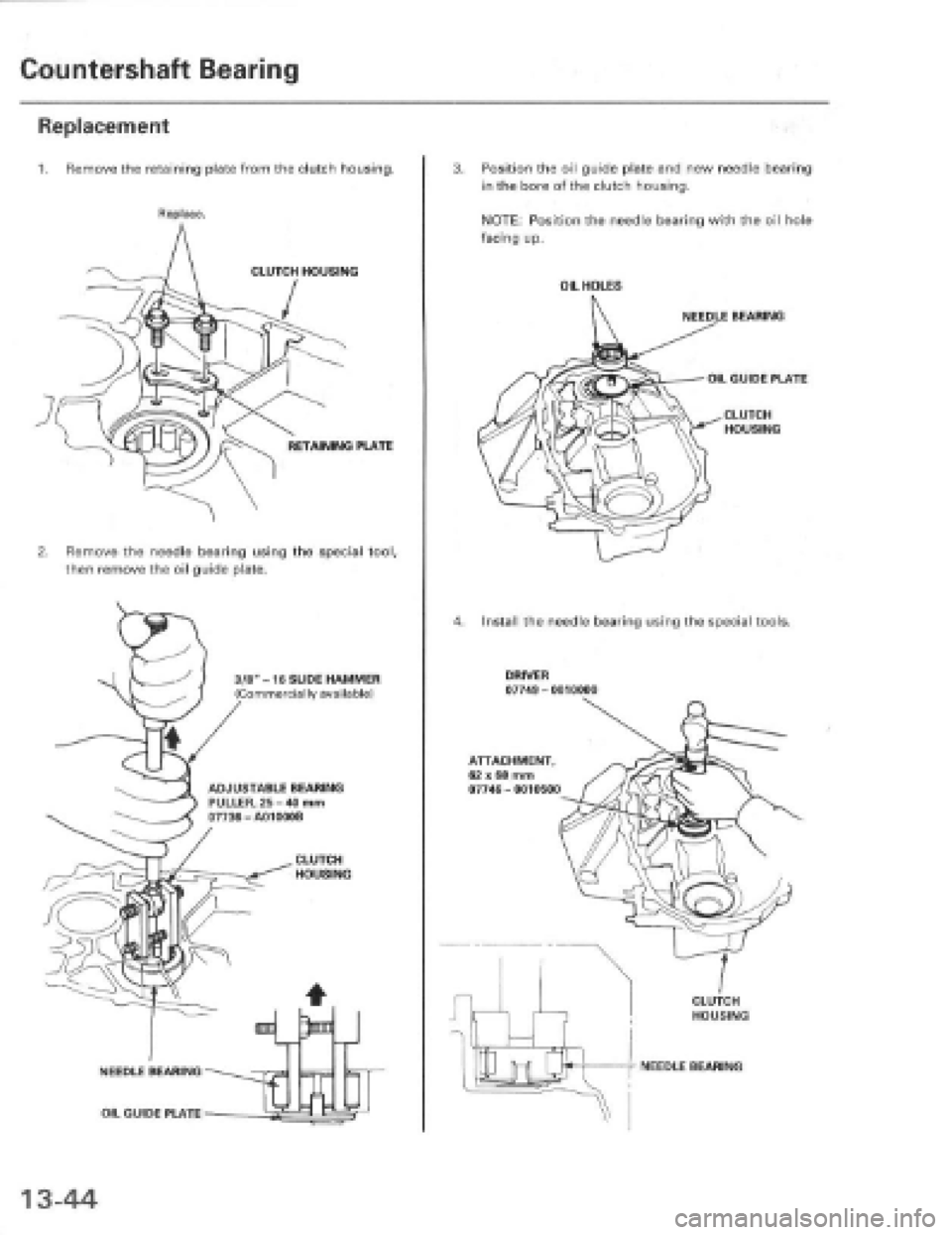 HONDA PRELUDE 1997  Service Repair Manual 