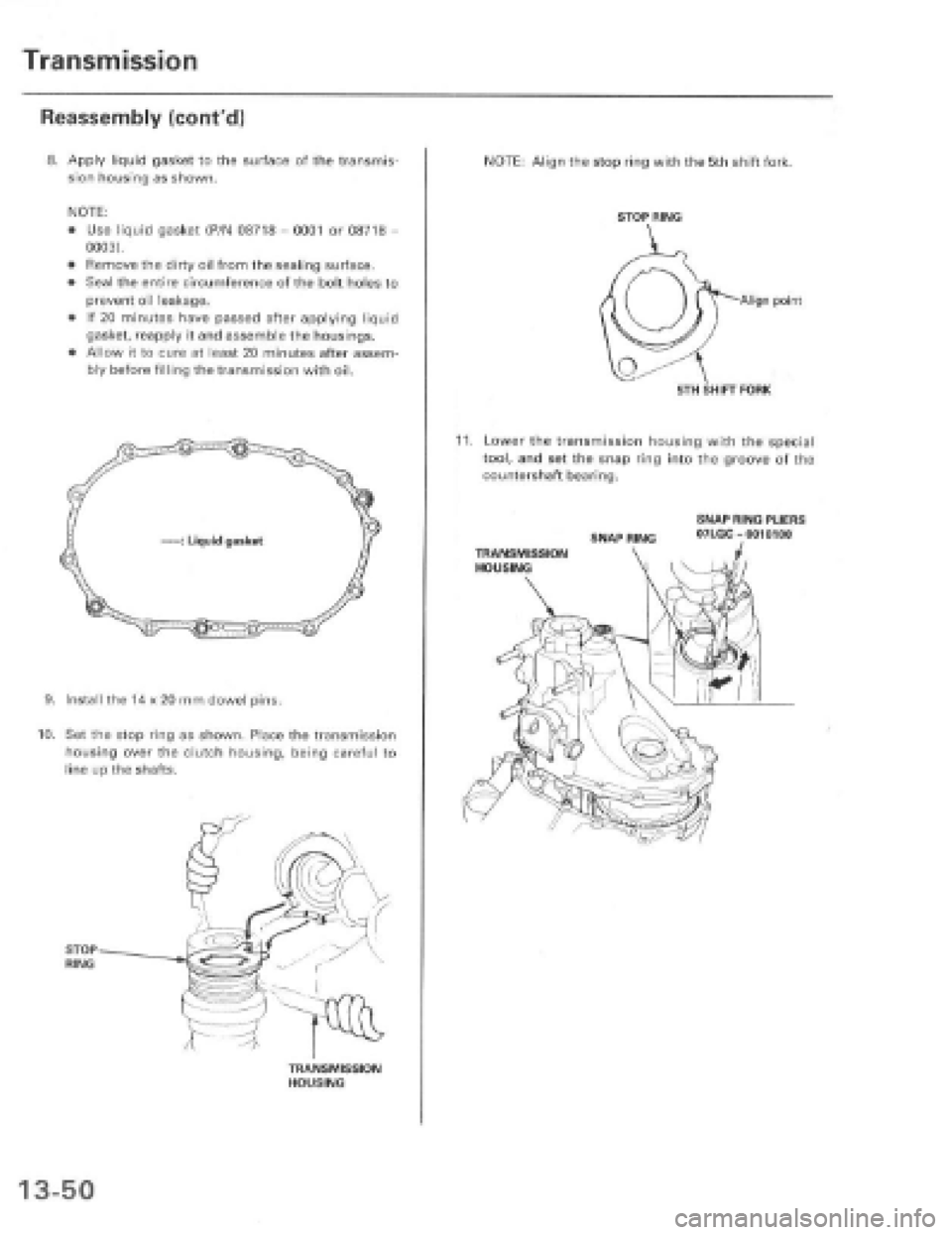 HONDA PRELUDE 1997  Service Repair Manual 