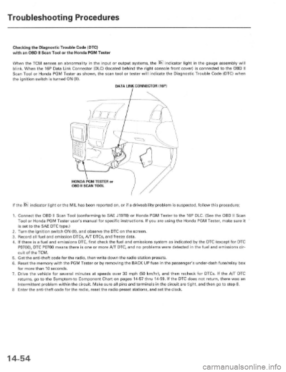 HONDA PRELUDE 1997  Service Repair Manual 