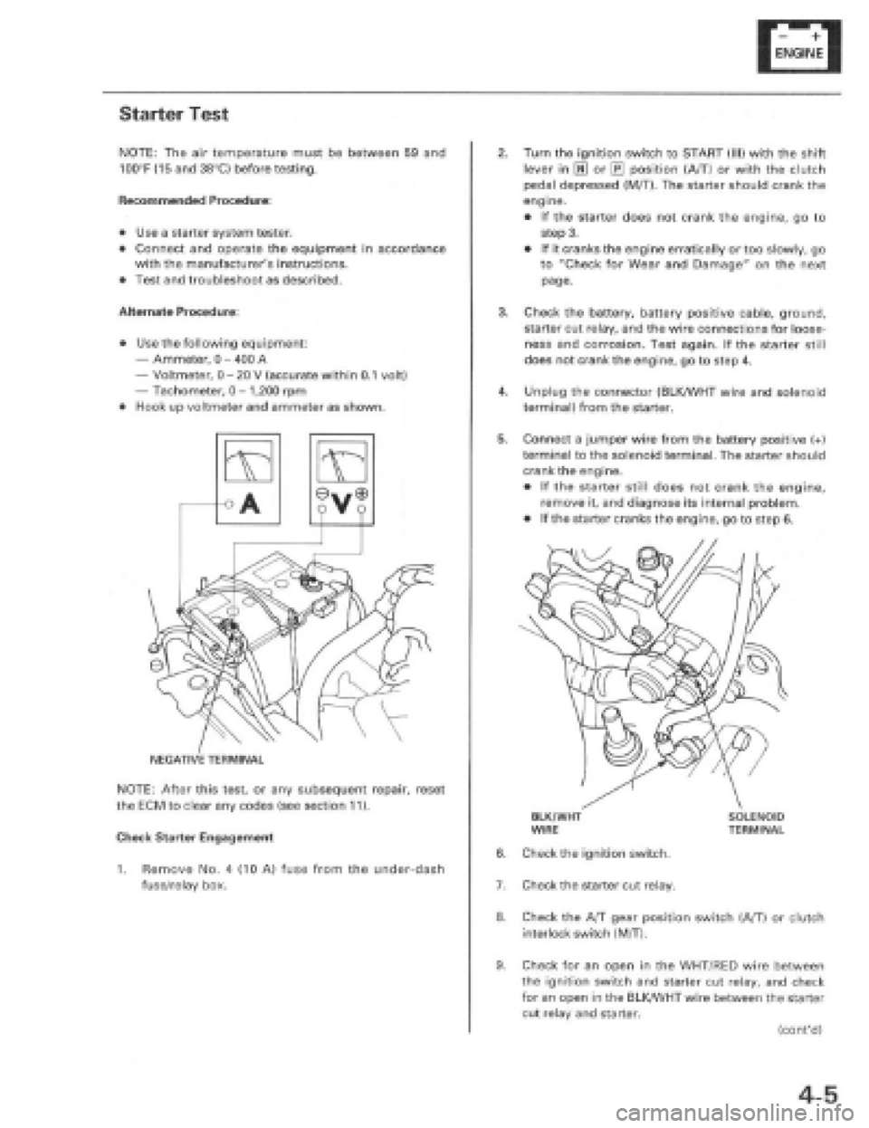 HONDA PRELUDE 1997  Service Repair Manual 