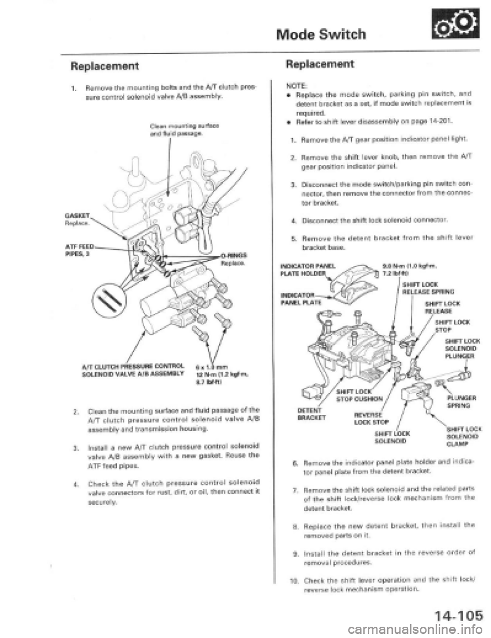 HONDA PRELUDE 1997  Service Repair Manual 