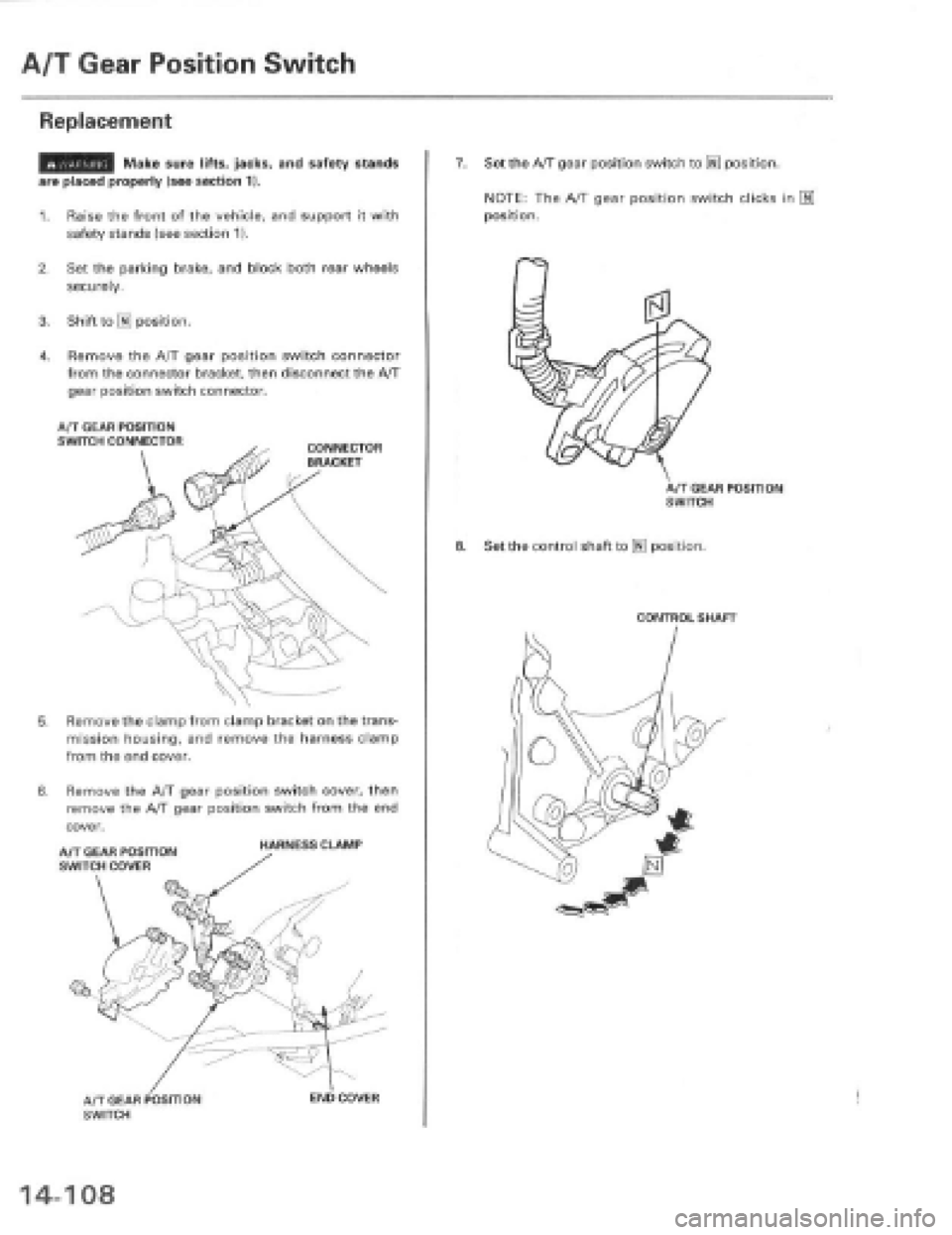 HONDA PRELUDE 1997  Service Repair Manual 