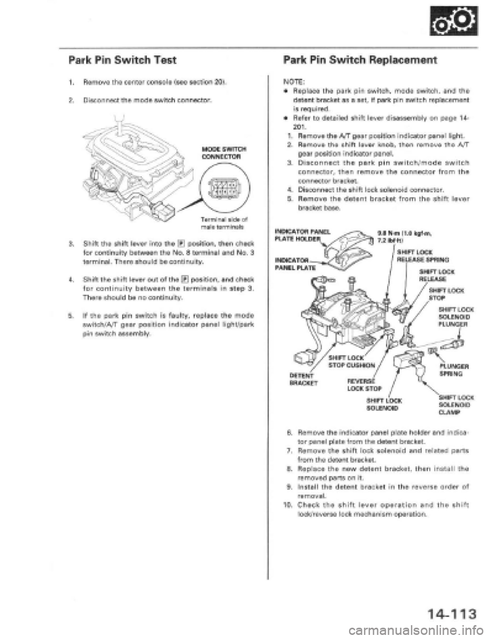 HONDA PRELUDE 1997  Service Repair Manual 