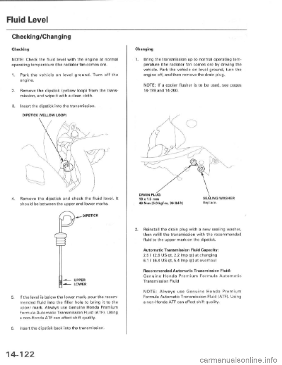 HONDA PRELUDE 1997  Service Repair Manual 