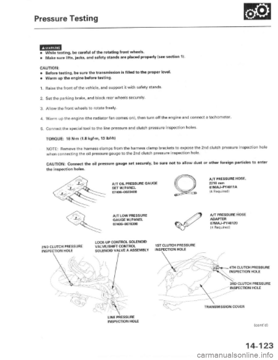 HONDA PRELUDE 1997  Service Repair Manual 
