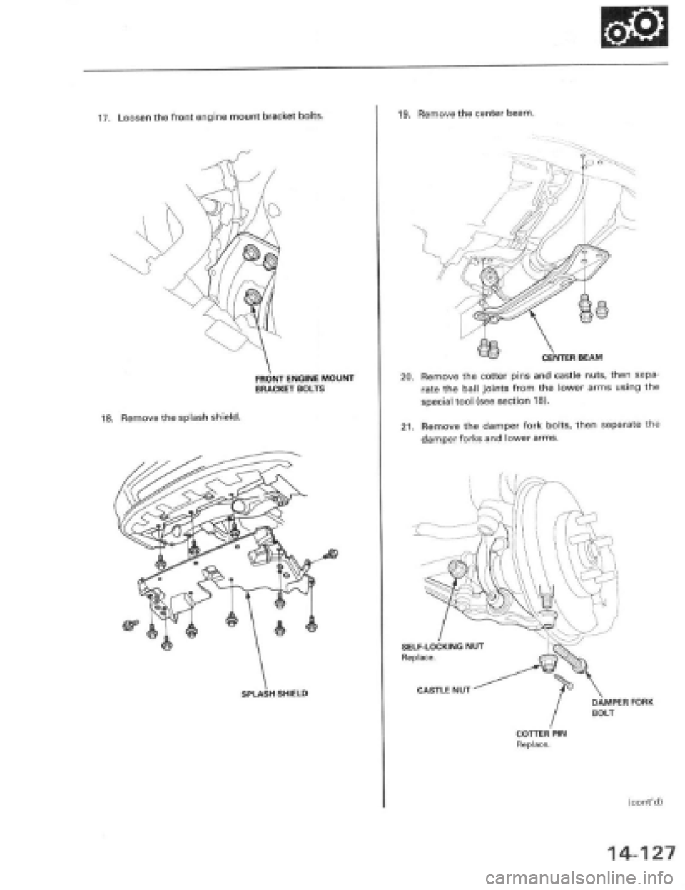 HONDA PRELUDE 1997  Service Repair Manual 