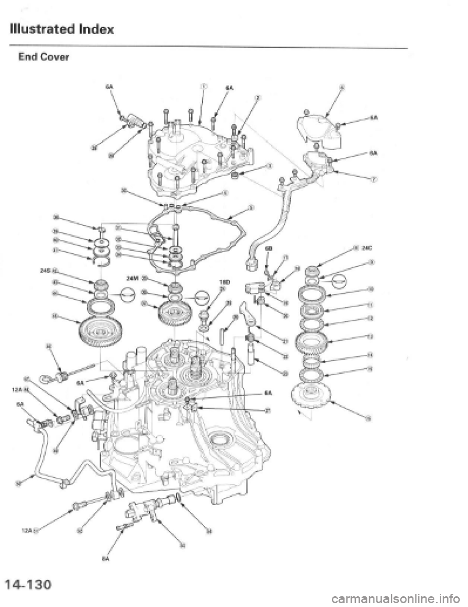 HONDA PRELUDE 1997  Service Repair Manual 