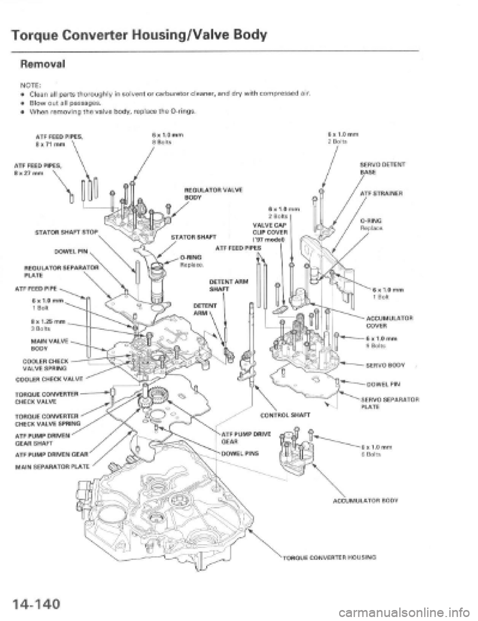 HONDA PRELUDE 1997  Service Repair Manual 
