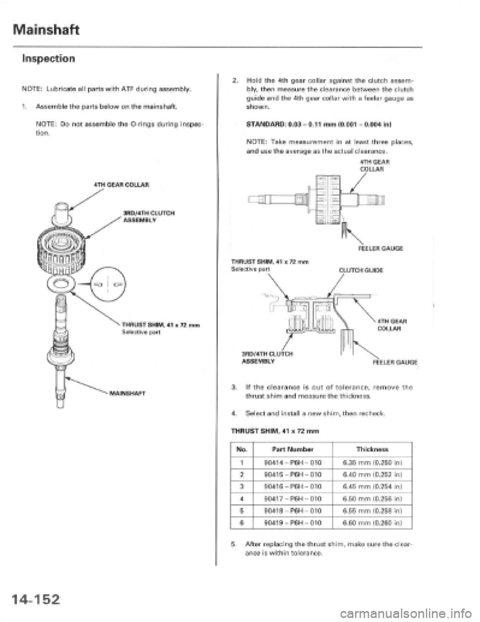 HONDA PRELUDE 1997  Service Repair Manual 
