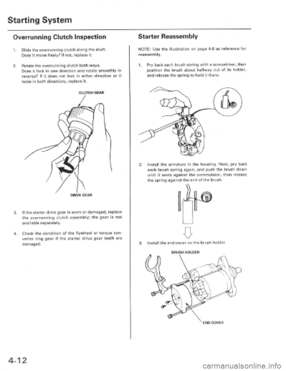 HONDA PRELUDE 1997  Service Repair Manual 