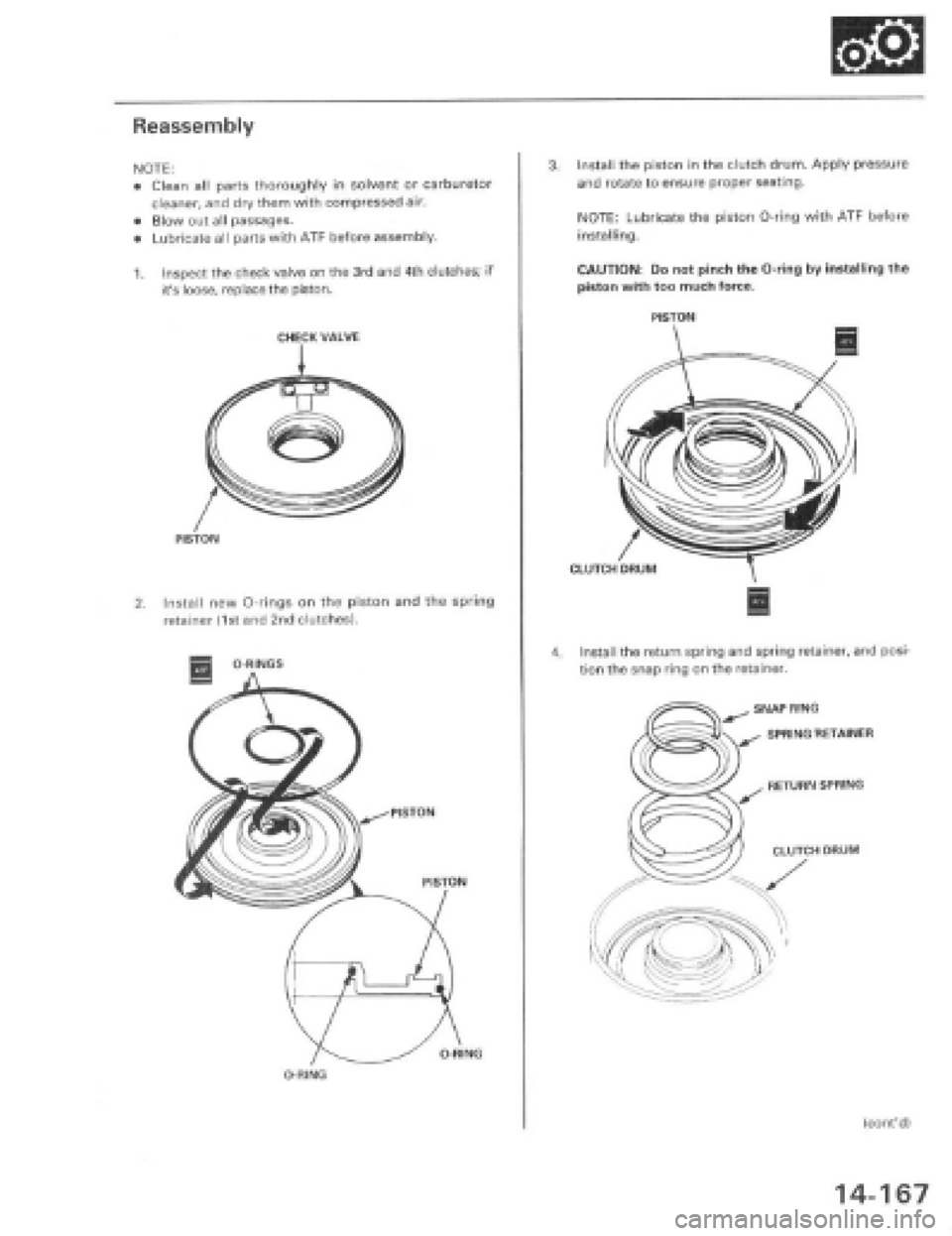 HONDA PRELUDE 1997  Service Repair Manual 