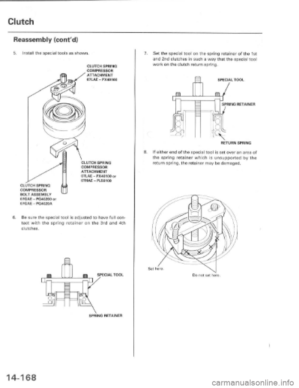 HONDA PRELUDE 1997  Service Repair Manual 