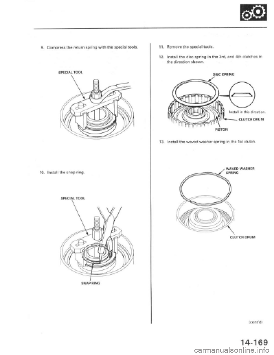 HONDA PRELUDE 1997  Service Repair Manual 