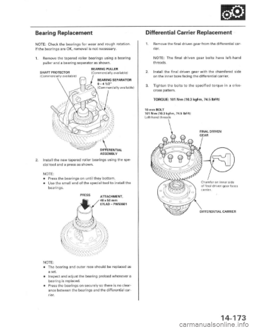 HONDA PRELUDE 1997  Service Repair Manual 