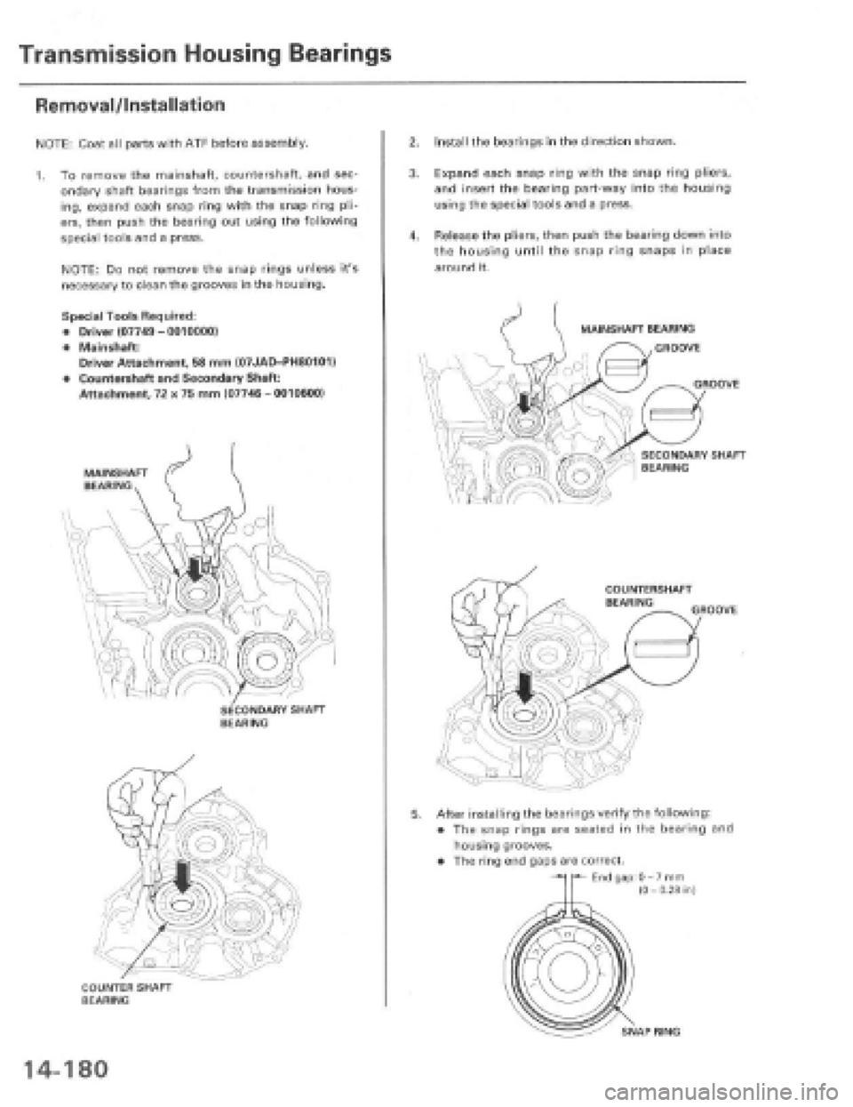 HONDA PRELUDE 1997  Service Repair Manual 