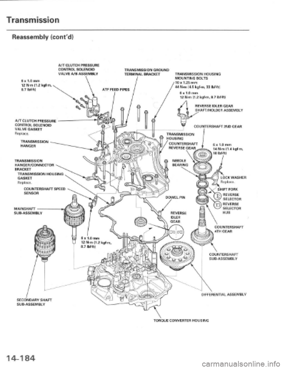 HONDA PRELUDE 1997  Service Repair Manual 