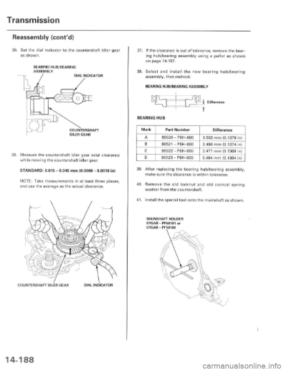 HONDA PRELUDE 1997  Service Repair Manual 