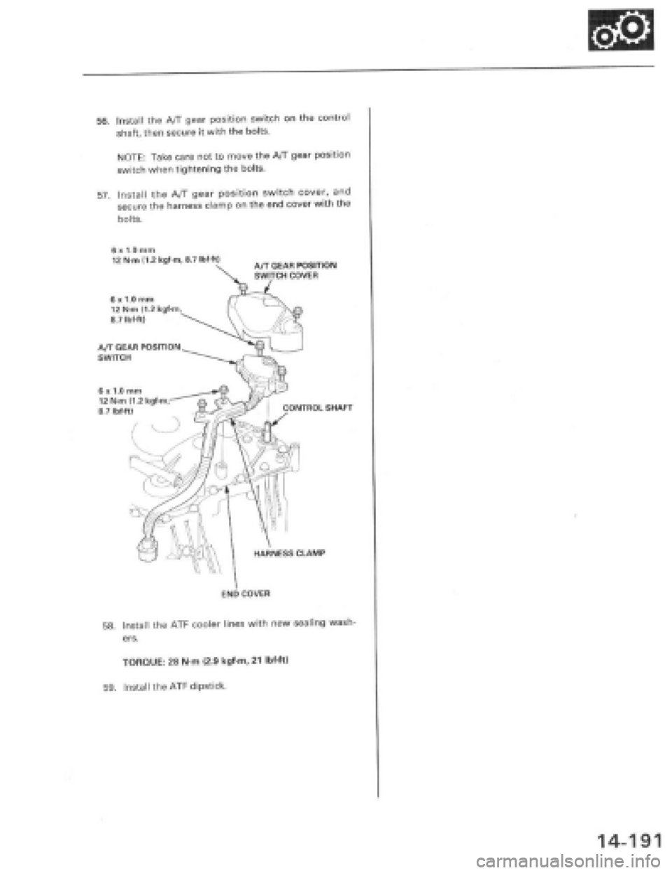 HONDA PRELUDE 1997  Service Repair Manual 