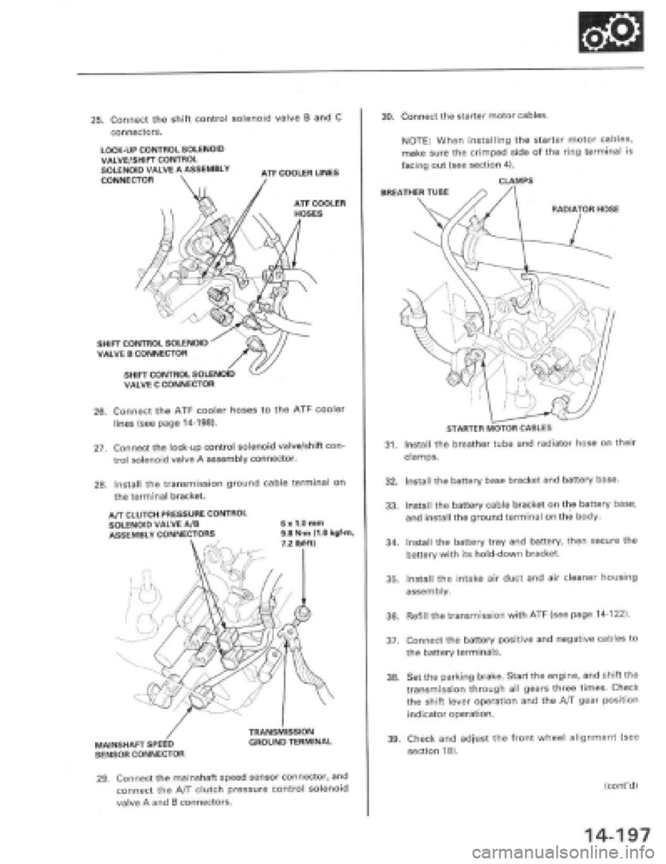 HONDA PRELUDE 1997  Service Repair Manual 
