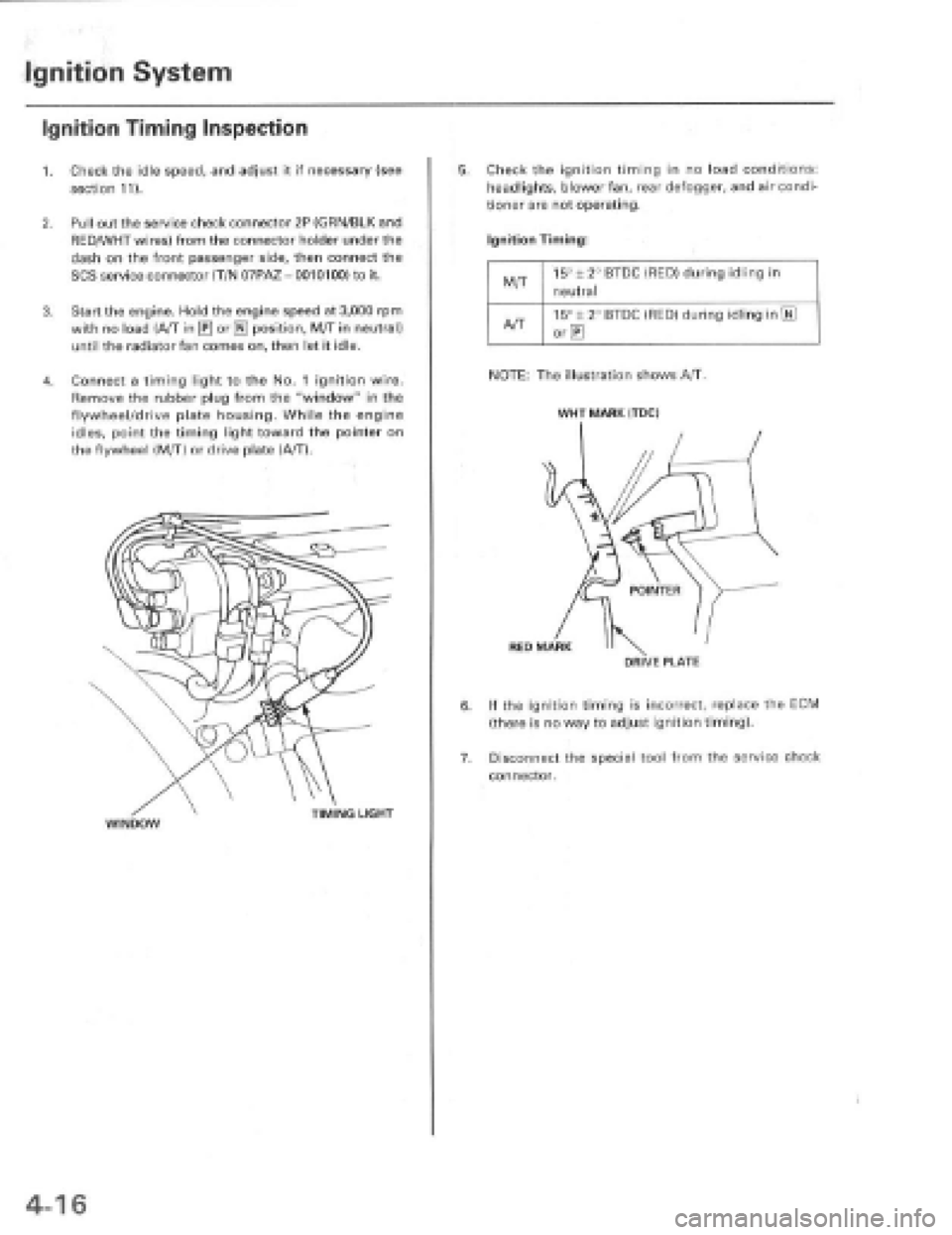 HONDA PRELUDE 1997  Service Repair Manual 