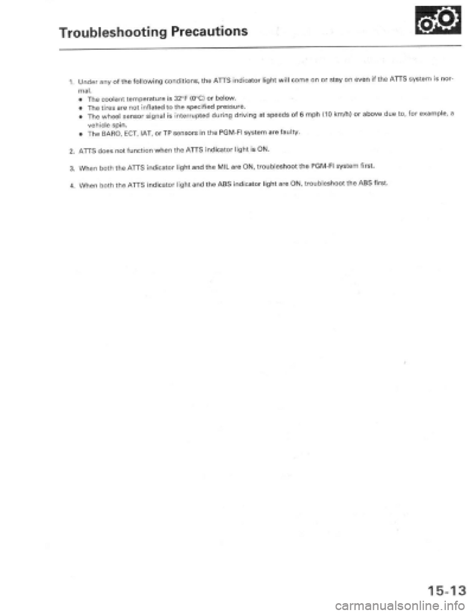HONDA PRELUDE 1997  Service Repair Manual 